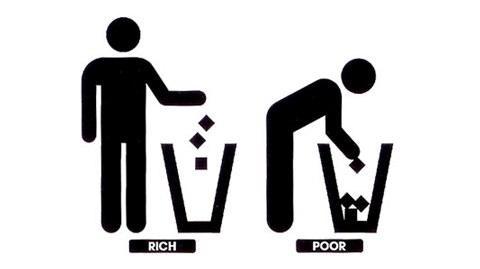rich and poor
