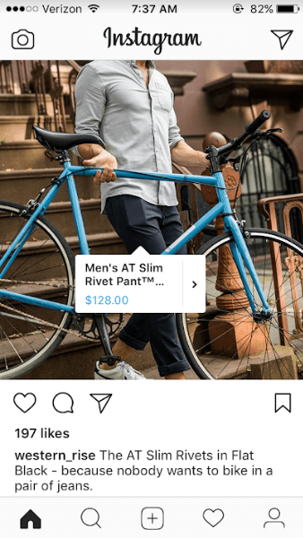 Shoppable Instagram Post from Western Rise