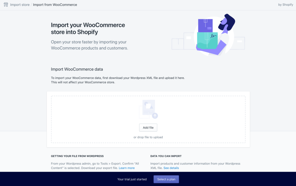 Transferring Store from WooCommerce to Shopify