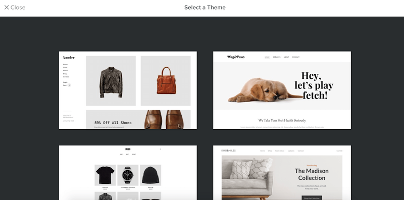 Weebly ecommerce themes 2