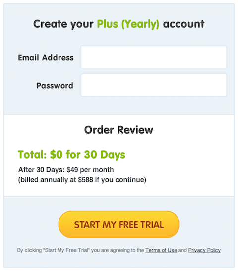 crazy egg signup