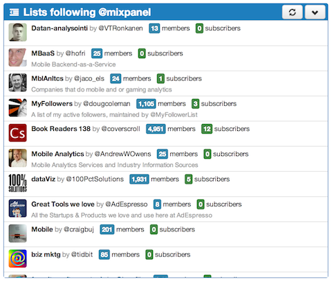 twitter lists to follow