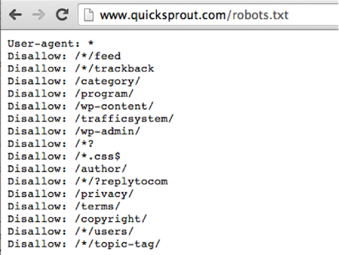 quicksprout robots