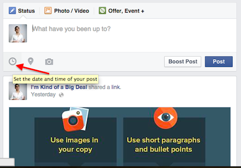 facebook scheduler