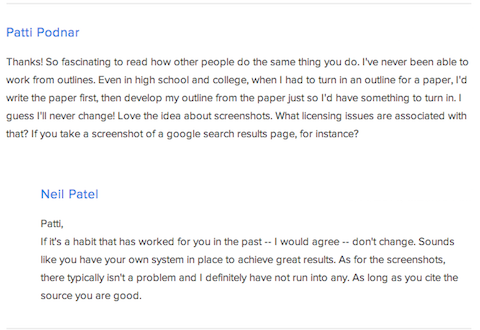 good comment