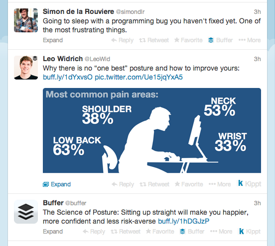 Example of adding a photo for a Tweet.