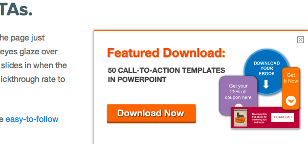 Slide-in-form example.