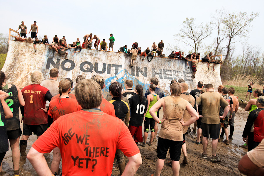 Image of people participating in Tough Mudder.