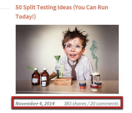 Image 50 split testing ideas (you can run today!)