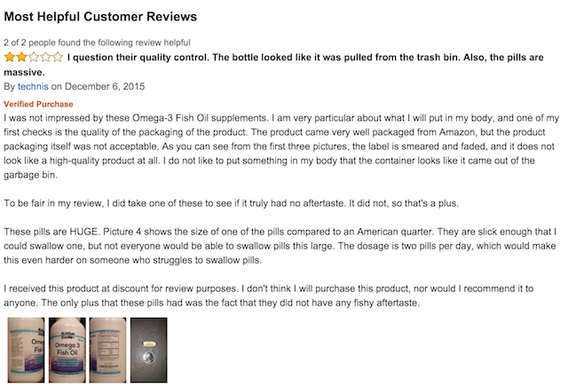 bad review
