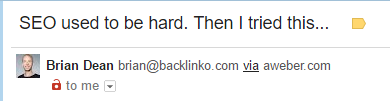 Email example SEO used to be hard. Then I tried this...