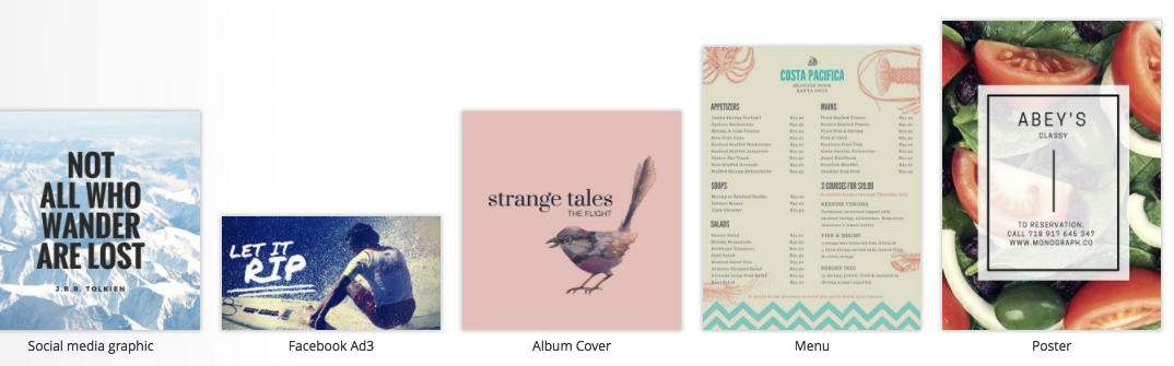 Canva marketing tool example