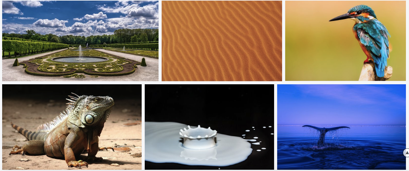 Pixabay marketing tool example images