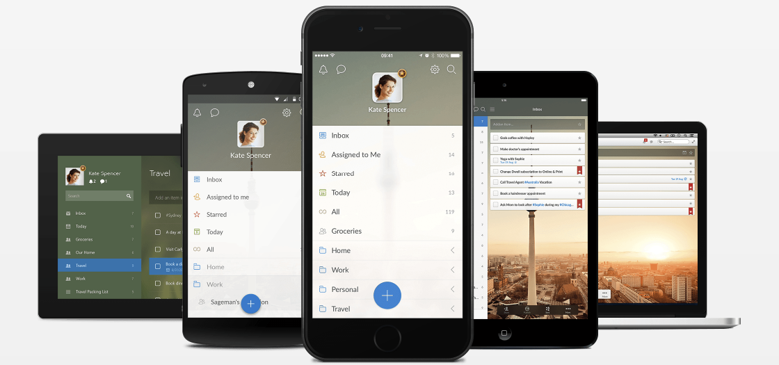 Wunderlist marketing tool example
