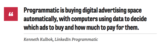 The Digital Marketer’s Guide to Programmatic Marketing