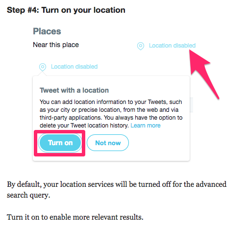 Blog post screenshot about using Twitter to generate leads
