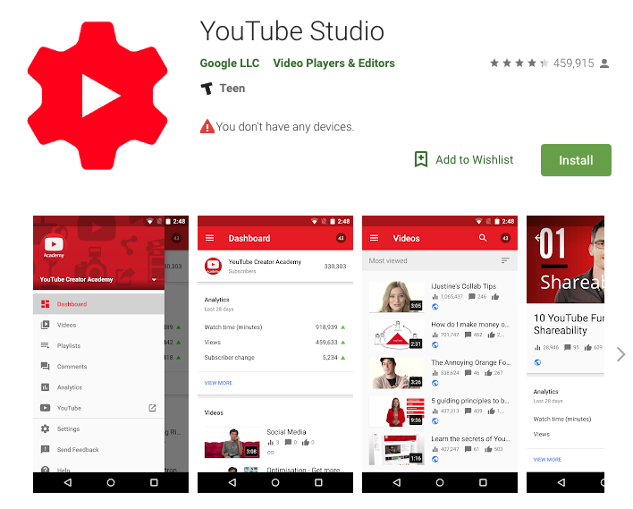 youtube studio official YouTube tool for creators