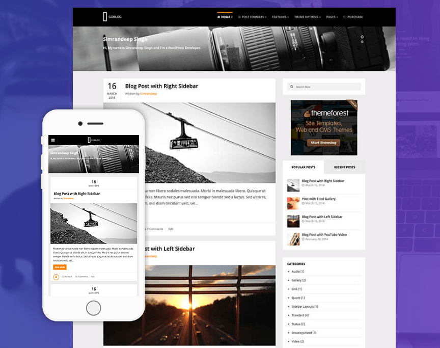 GoBlog Theme