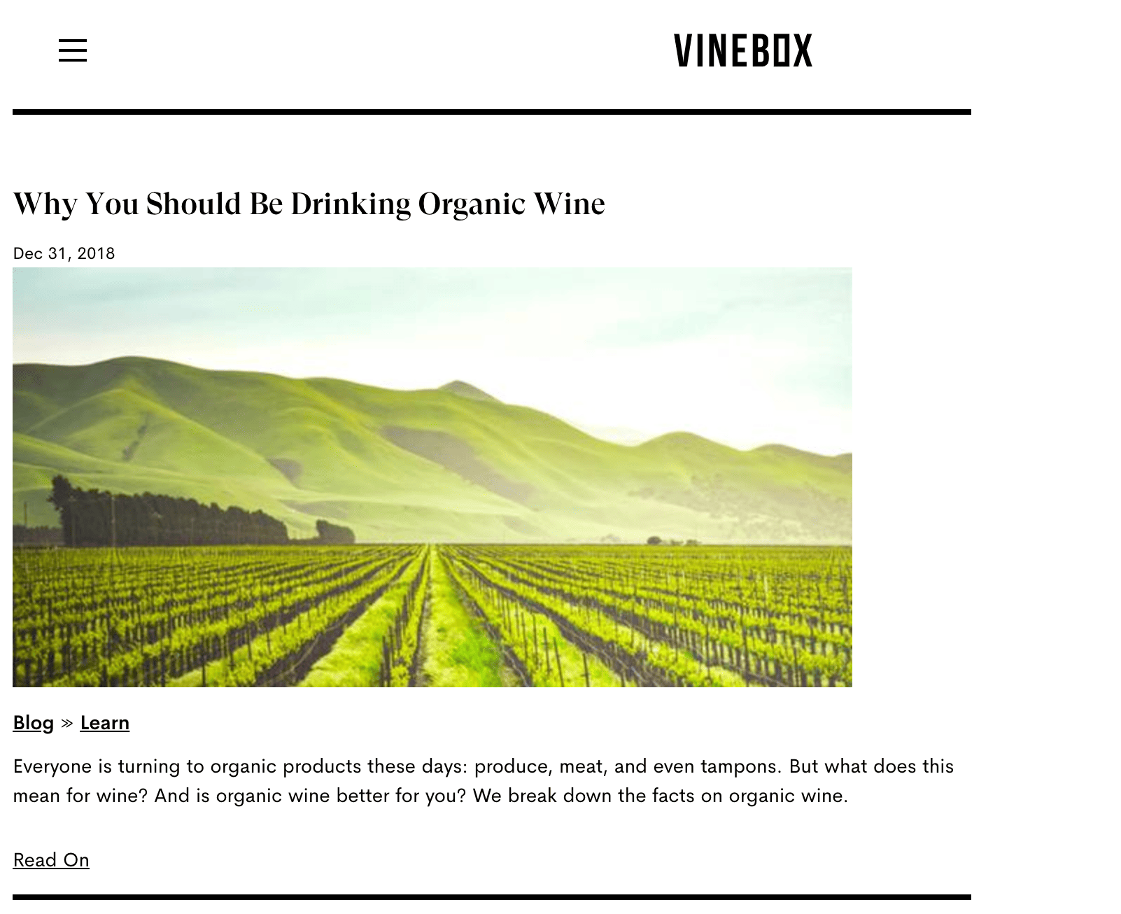 Vinebox