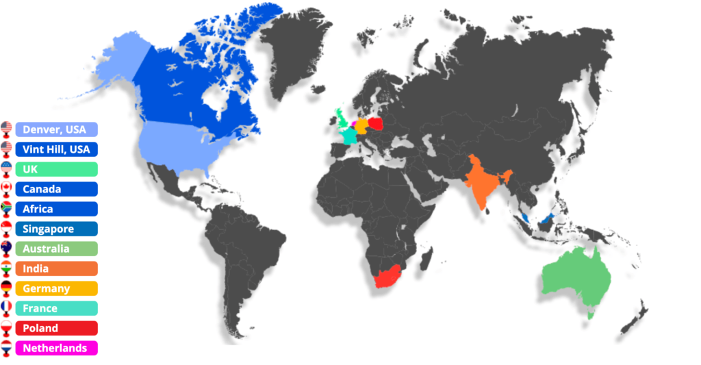 Accuweb hosting map.