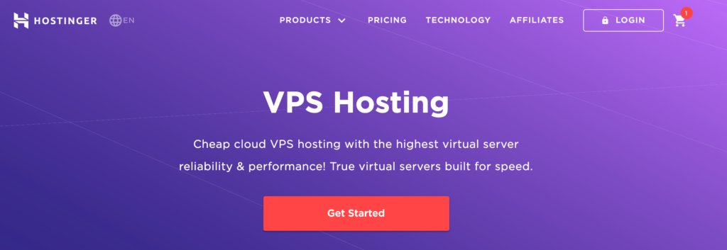 Hostinger VPS Hosting