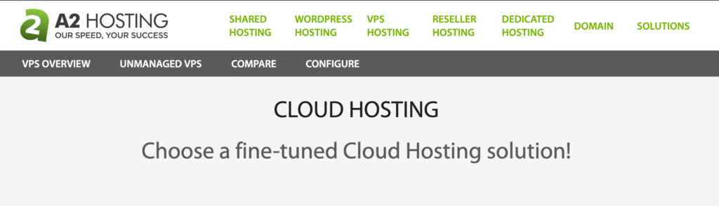 A2 Cloud Hosting