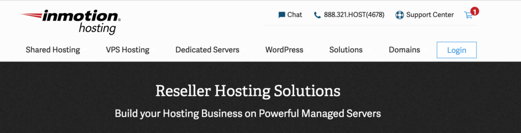 InMotion Reseller Hosting