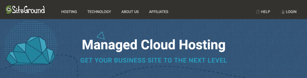 Siteground Cloud Hosting