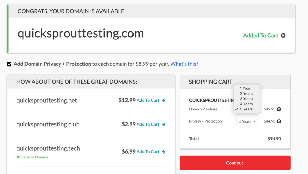 Domain.com domain name search and availability.