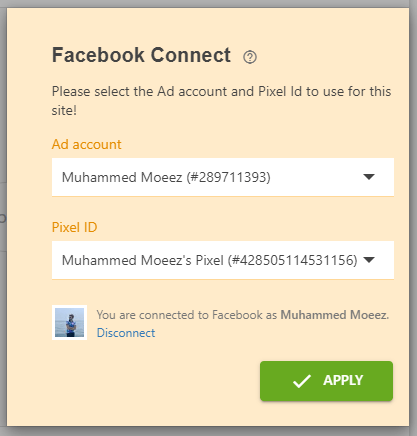 Facebook Connect