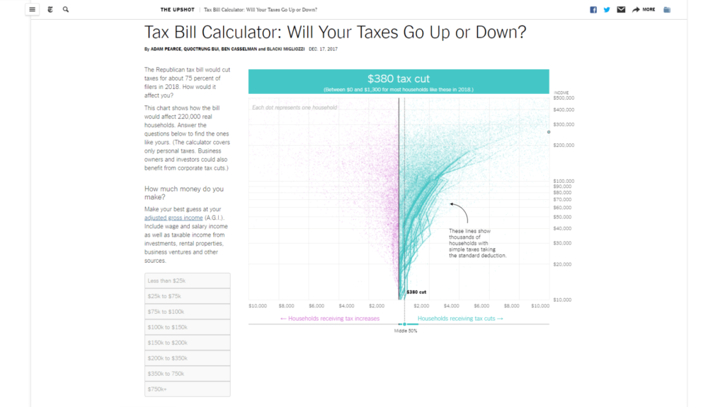 tax bill calculator