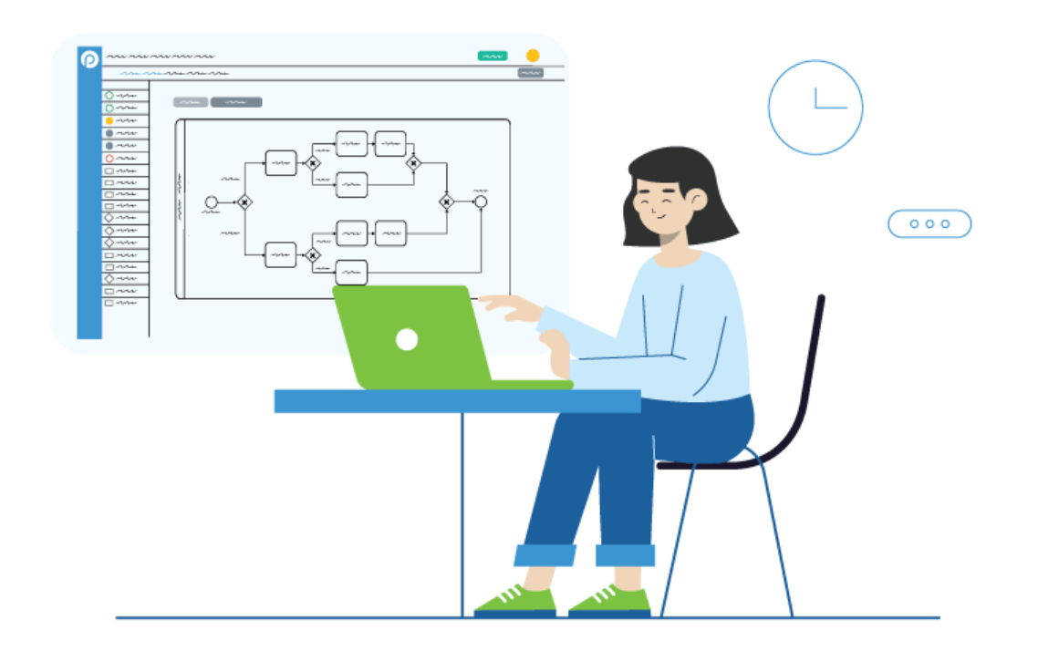 ProcessMaker business process management software animated automated workflow example.