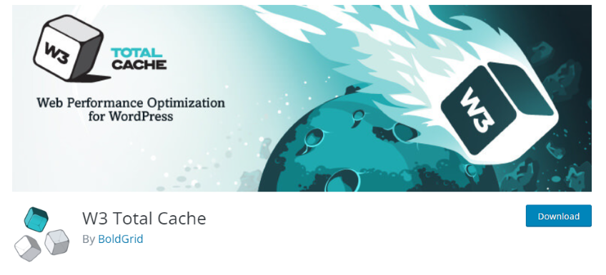 W3 Total Cache homepage