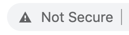Image of "not secure"