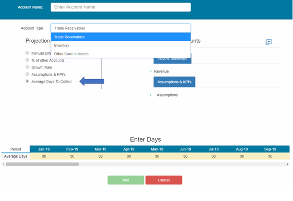 PlanGuru business plan software forecasting methods example.