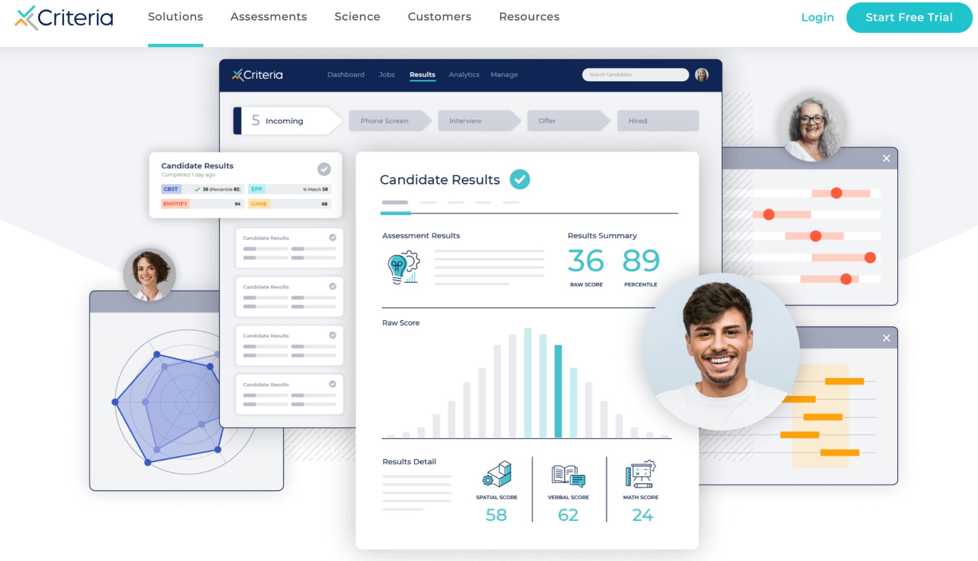 Criteria assessment tool homepage.