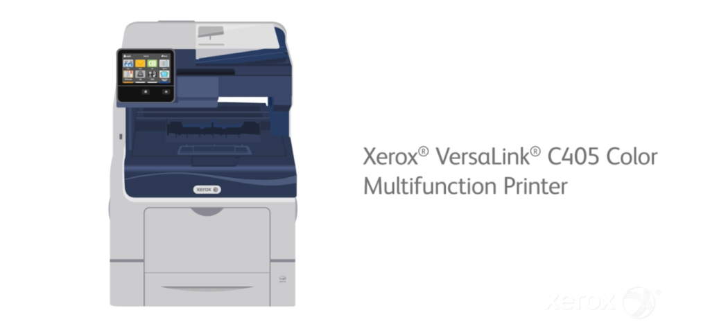 Xerox VersaLink C405 Color Multifunction Printer image.