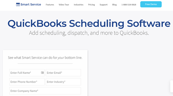 Smart Service QuickBooks scheduling software.