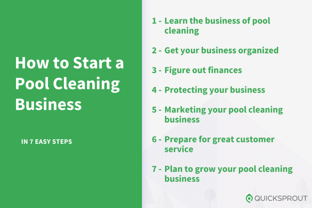 How to start a pool cleaning business in 7 easy steps.