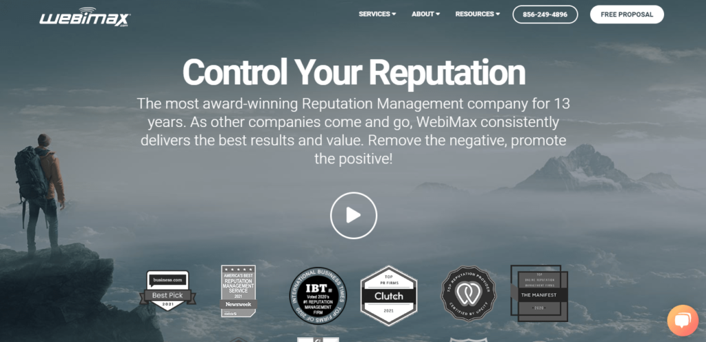 webimax homepage