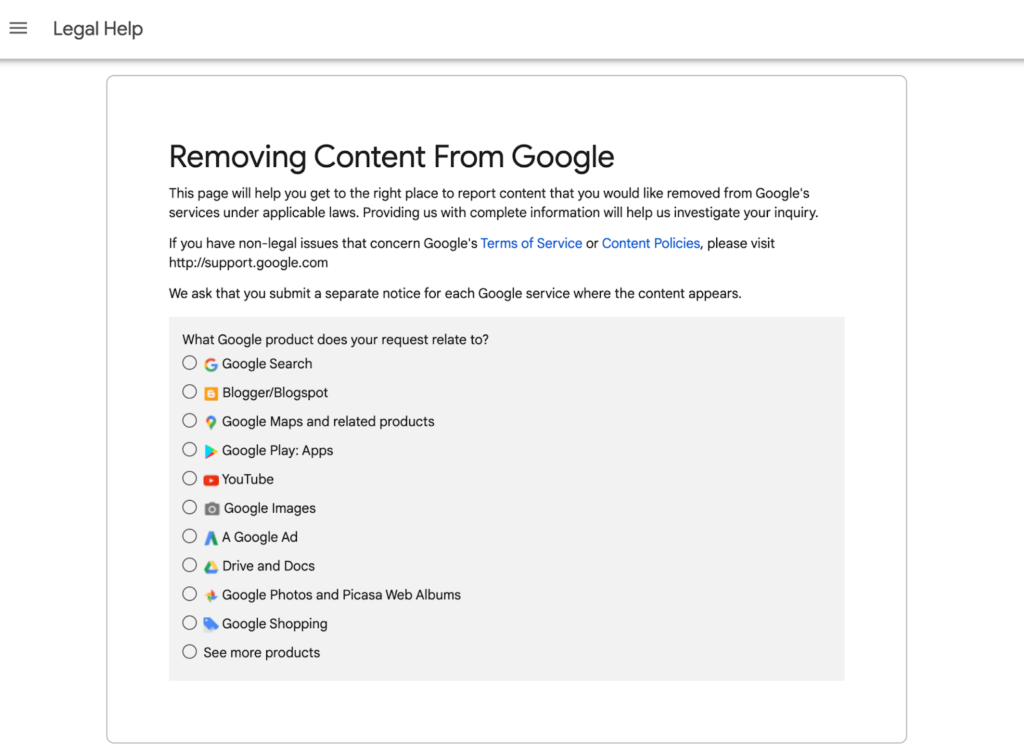 How to Remove Personal Information From Google