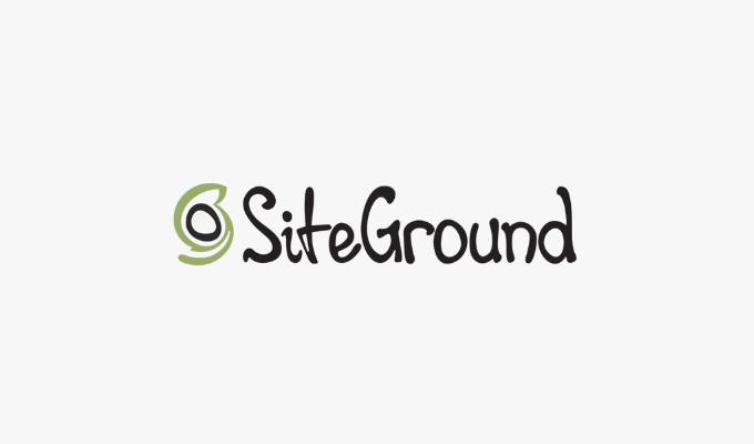 Company logo for SiteGround, one of our best GoDaddy alternatives