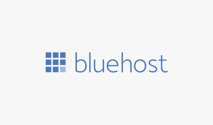 Company logo for Bluehost, one of our best Shopify alternatives