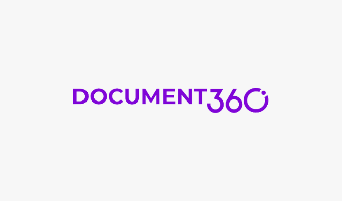 Company logo for Document360, one of our best ServiceNow alternatives