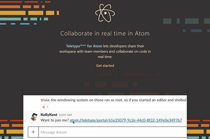 Atom - Collaboration in real time