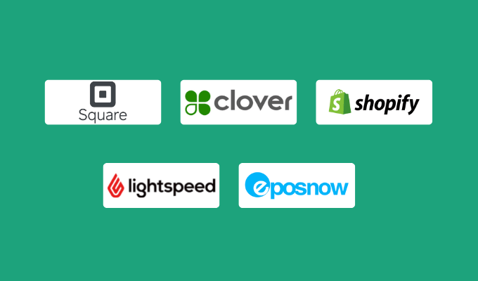 Company logos for our best retail POS systems reviews