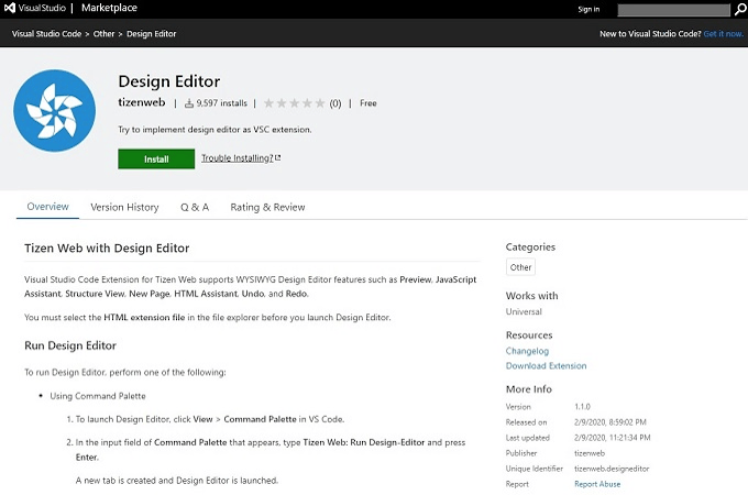 Visual Studio Code - Design Editor