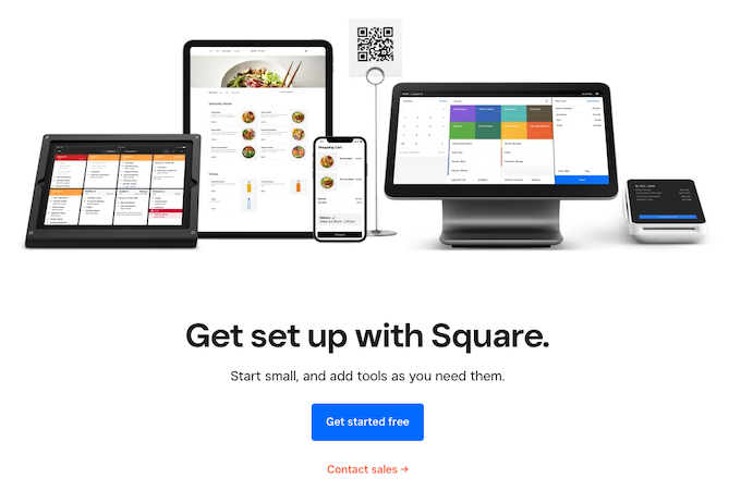 Square POS - multiple device application