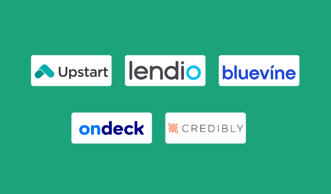 Company logos for our best start-up business loans with bad credit reviews