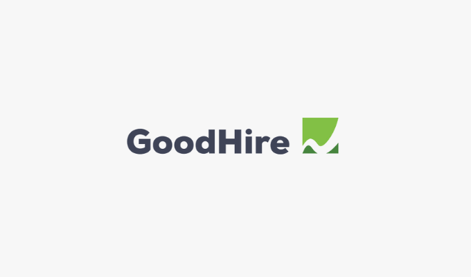 GoodHire brand logo.